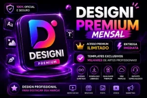 Designi Premium 30 Dias | Envio Imediato 🎨