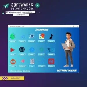 Softwares De Automação - Combo Prospecção Plano Vitalicio