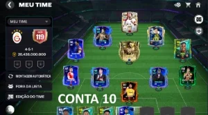 Conta 10 Fifa Ger 119 + Figo 119