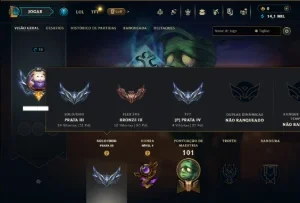 Prata 3 com 65 Champs e 8 Skins