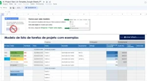 Planilha de Gestão de Tarefas para Projetos – Controle