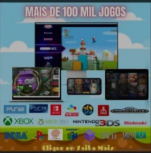 52 emuladores e + 100 mil jogos