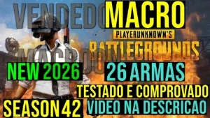 MACRO - PUBG STEAM E PUBG LITE - (VITALICIO) MOUSES LOGITECH
