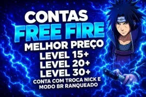 Contas Free Fire [ Guest ] Level 8 Ao 30+ Troca Nicks + Rank
