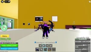 Conta rara de blox fruit com 3k de robux gasto