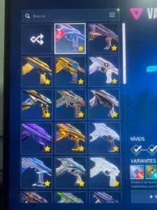 CONTA DE VALORANT - AS MELHORES SKINS DA RANKED+5000 GASTOS