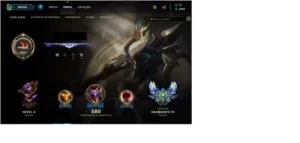 Conta D4, 200 skins (1 mítica, 3 ult), conta desde 2015