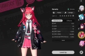 Conta Nanally + Seletor - Neverness to Everness (NTE)