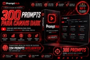 CHAT-GPT - 300 Prompts para YouTube Dark