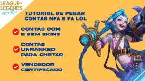 VIP Como Capturar Conta NFA LOL - Revenda e Uso pessoal
