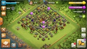 Vila Clash os Clans CV 10 Recente, vila muito boa