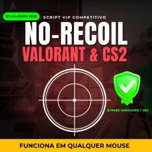 Macro No-Recoil VIP Valorant e CS2: Script Anti-Ban