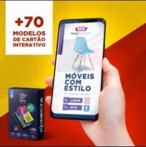 Pack Com +70 Cartões Interativos