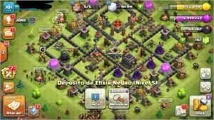 Clash of clans CV 9 full e barato