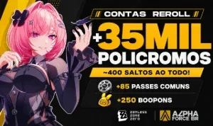 Zenless Zone Zero - Contas Rerroll com POLICROMOS