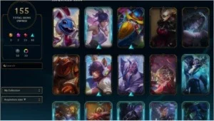 [LEAGUE OF LEGENDS] Conta Diamante 1 (155 Skins, lvl 284)