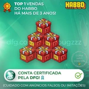 HABBO - CAIXA HC 31 DIAS - MUITAS UNIDADES