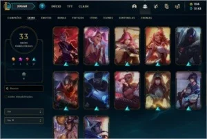 Conta LoL Rank Platina IV