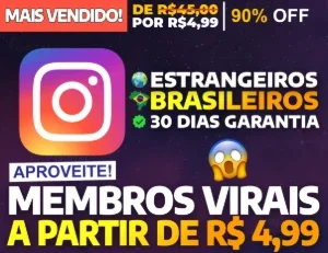 [Promoção] 100 Membros Canal Instagram Por Apenas R$4,99