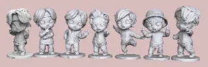 BTS Chibi Stl
