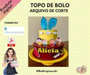 Arquivo Topo De Bolo - Turma Da Mônica