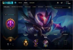 Conta de lol Gold V