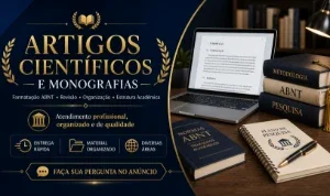📚 Artigo Científico E Monografias | Apoio Acadêmico Profiss