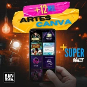 +12 Mil Artes Canva + Bônus
