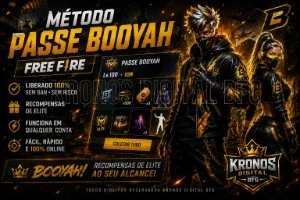 Método Passe Booyah Free Fire – Acesso vitalicio e completo