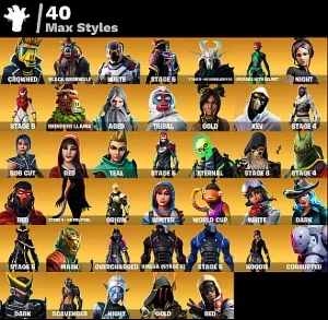 Conta Fortnite Og Stw Gemada Full Acesso