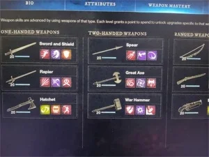 UP Maestria de Armas no New World