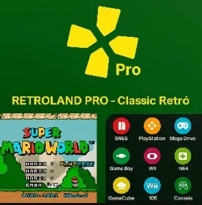Retroland, emulador de Jogos Retro