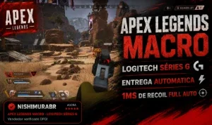 Macro Apex Legends Vitalício - Mouses Logitech Série G🔵