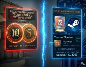[Steam] Criado Em 5 De Outubro De 2003 | 22 Anos De Serviço