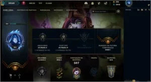 Conta de LoL - 357skins lvl 263