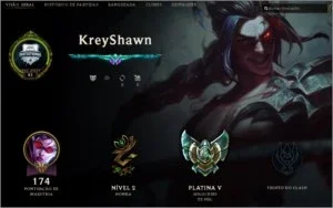 Conta League of Legends