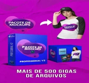 Mega Pack Mockup para Diversos Nichos 500GB