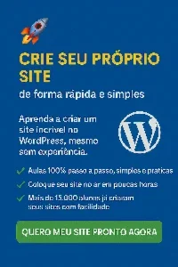 Construa seu site no Wordpress