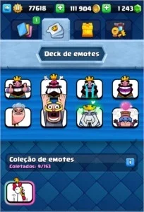 Continha top de Clash Royale