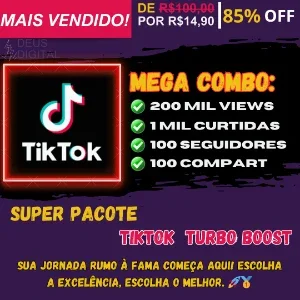 🚀 Quer Bombar no TikTok? Este é o Pacote dos Seus Sonhos!