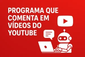 programa comenta em videos