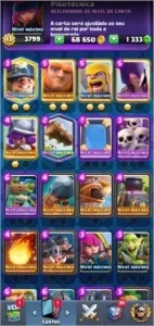 Conta Clash Royale Nível 13