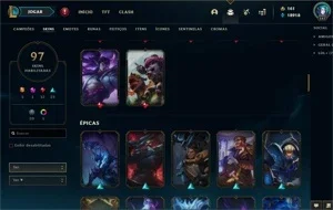 Conta league of legends