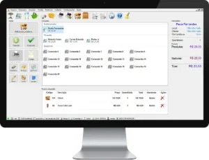 Sistema Com Controle De Mesa, Comanda Mobile E Delivery