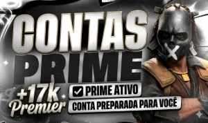 💎 Conta Cs2 Prime | 17K+ Premier | Pronta Para Jogar 💎