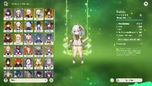 Conta Genshin Ar 59 End Game, Kazuha C2, Ayaka C1, Furina C1