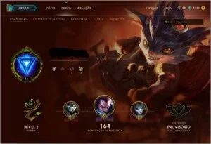 Conta LOL - MD10 5/2 - 300 reais gastos