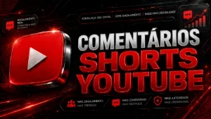 Comentarios Shorts Youtube [Entrega Rápida|Menor Preço!]
