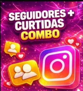 500 seguidores + 100 curtidas + Reposição automática