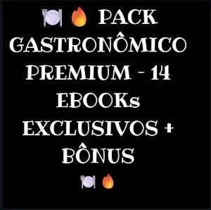 Pack Gastronômico Premium – 14 Ebooks Exclusivos + Bônus🍽️